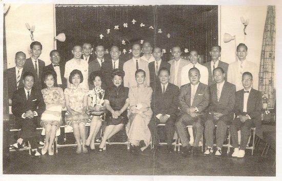 1964年華光誕於平安酒家攝